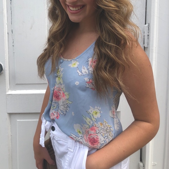 Floral summer tank - Picture 4 of 4